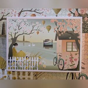 Vissevasse 1000 Piece Puzzle - House By The Sea